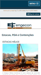 Mobile Screenshot of engeconfundacoes.com.br